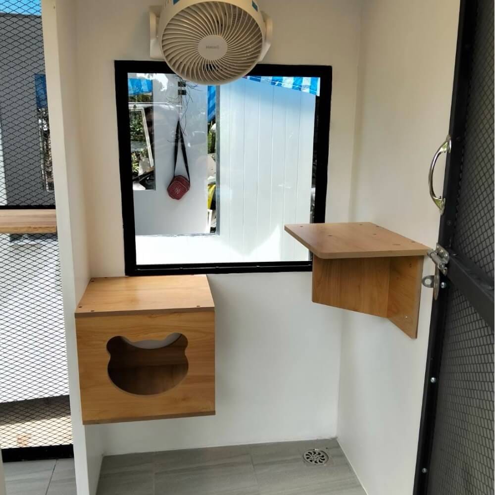 บ้านสัตว์เลี้ยง BIGBOXDESIGN รุ่น บ้านแบ่งโซน-BOXSTEEL04 ขนาด 150X120X200CM. สีเขียว-TERRA VALE พร้อมตะแกรงเหล็กฉีก+มุ้งลวด