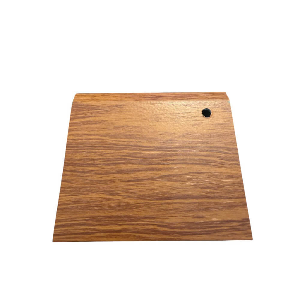 บัวพื้น PVC I.D.DECORATION รุ่นบาง 035-1 ขนาด 9.5 X 1.5 X 300 ซม. สีน้ำตาล หนา 4 นิ้ว_0