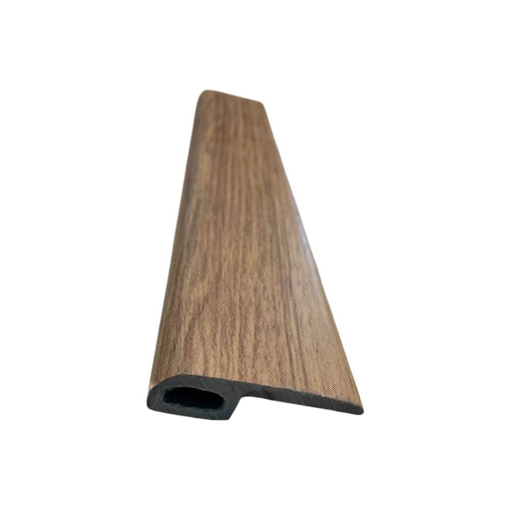 ตัวจบต่างระดับ (TRANSITION) PVC I.D.DECORATION รุ่น 025 ขนาด 6 X 25 X 2400 มม. สีน้ำตาล_0