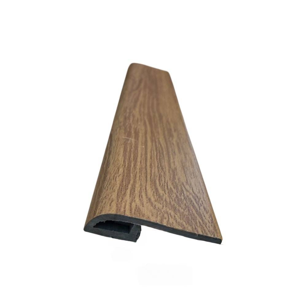 ตัวจบต่างระดับ (TRANSITION) PVC I.D.DECORATION รุ่น 027 ขนาด 6 X 25 X 2400 มม. สีน้ำตาล