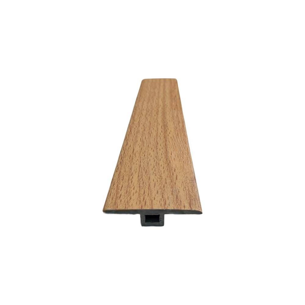 ตัวจบระดับเดียวกัน (T-JOINT) PVC I.D.DECORATION รุ่น 406 ขนาด 6 X 25 X 2400 มม. สีครีม