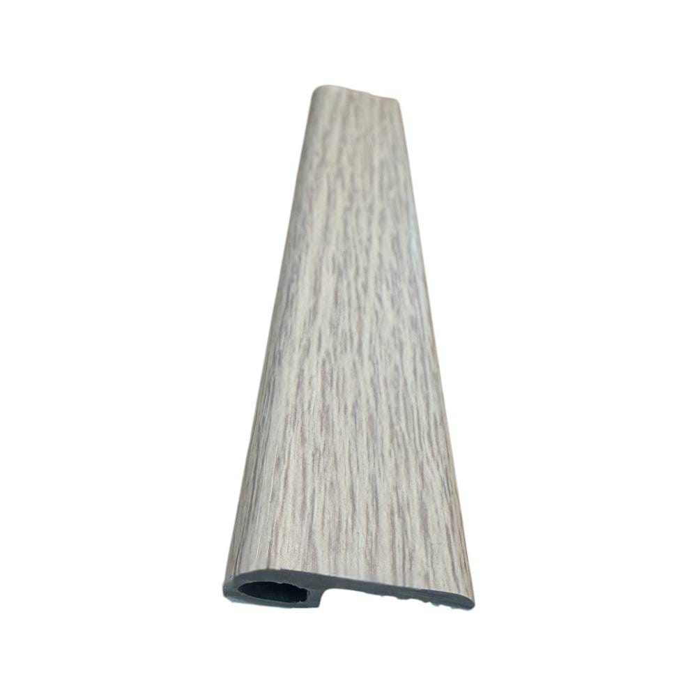 ตัวจบต่างระดับ (TRANSITION) PVC I.D.DECORATION รุ่น 304 ขนาด 6 X 25 X 2400 มม. สีเทา