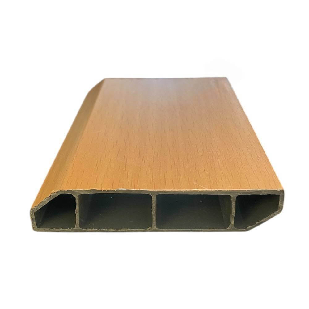บัวพื้น PVC I.D.DECORATION รุ่น 406 ขนาด 7.5 X 1.5 X 300 ซม. สีครีม หนา 3 นิ้ว_2