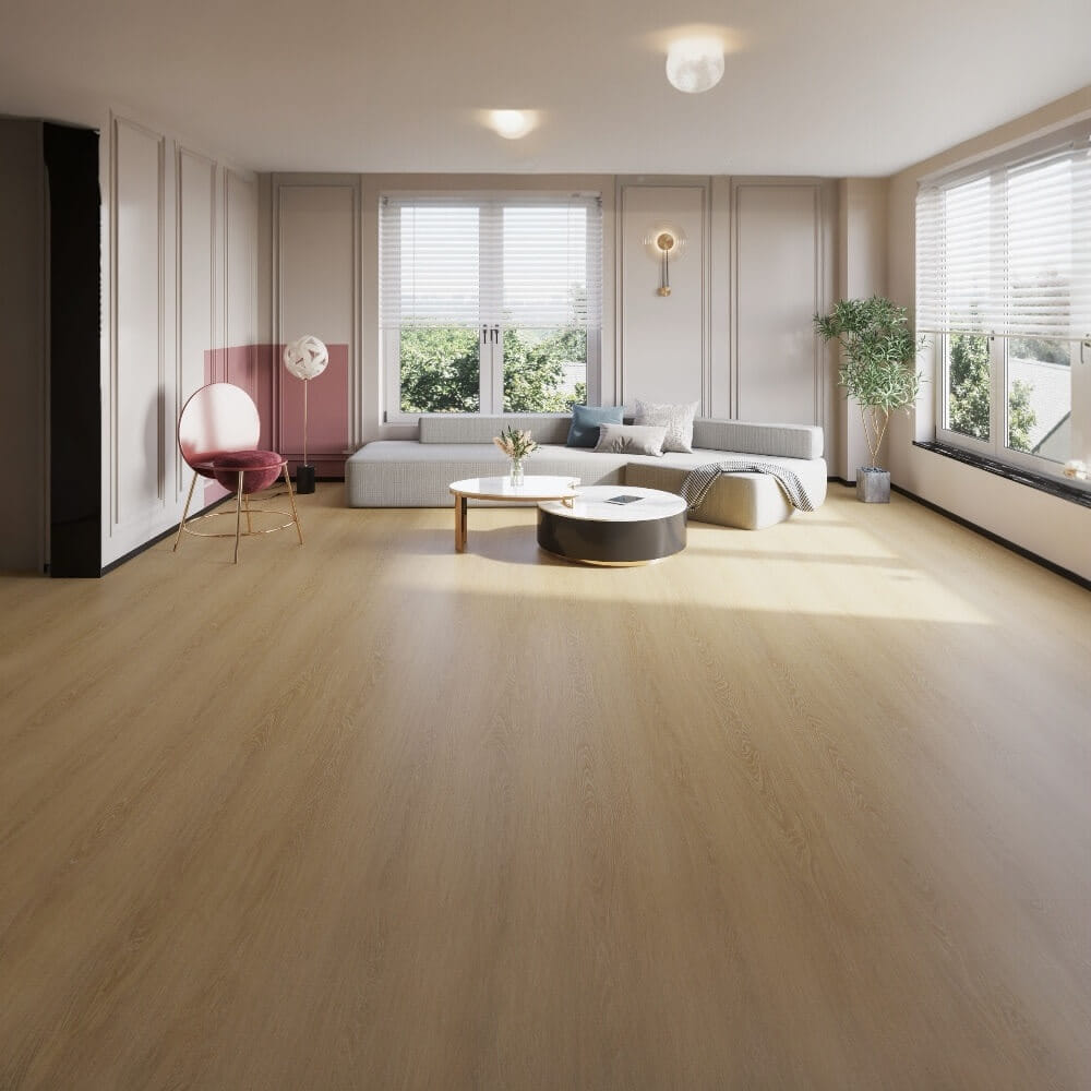 แผ่นพื้น SPC VISION FLOORING ขนาด 180 X 1220 X 4 มม. หนา 4 มม. รุ่น VN-459