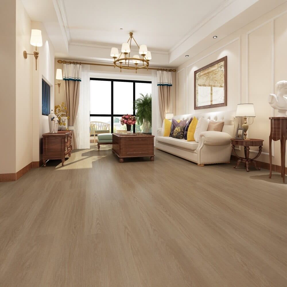 แผ่นพื้น SPC VISION FLOORING ขนาด 180 X 1220 X 5 มม. หนา 5 มม. รุ่น VN-599
