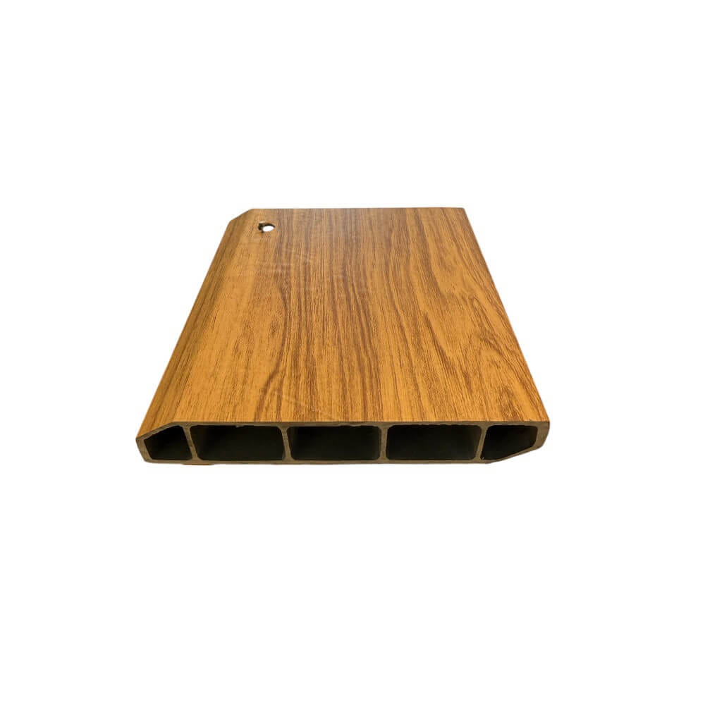 บัวพื้น PVC I.D.DECORATION รุ่นบาง 025 ขนาด 9.5 X 1.5 X 300 ซม. สีน้ำตาล หนา 4 นิ้ว_2