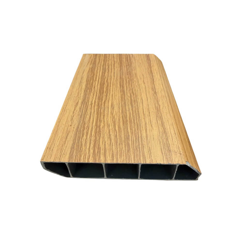 บัวพื้น PVC I.D.DECORATION รุ่น 027 ขนาด 10 X 2 X 300 ซม. สีน้ำตาล หนา 4 นิ้ว_2
