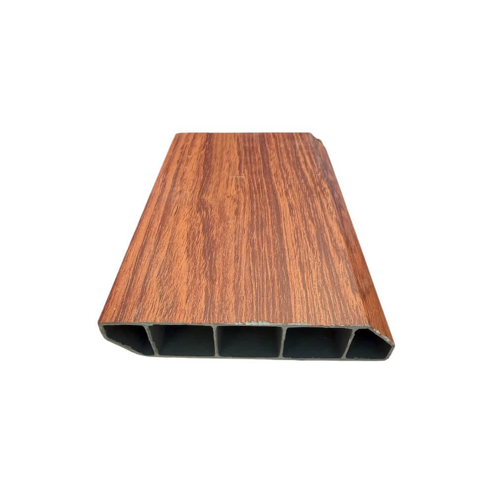 บัวพื้น PVC I.D.DECORATION รุ่น 036 ขนาด 10 X 2 X 300 ซม. สีน้ำตาลแดง หนา 4 นิ้ว_2
