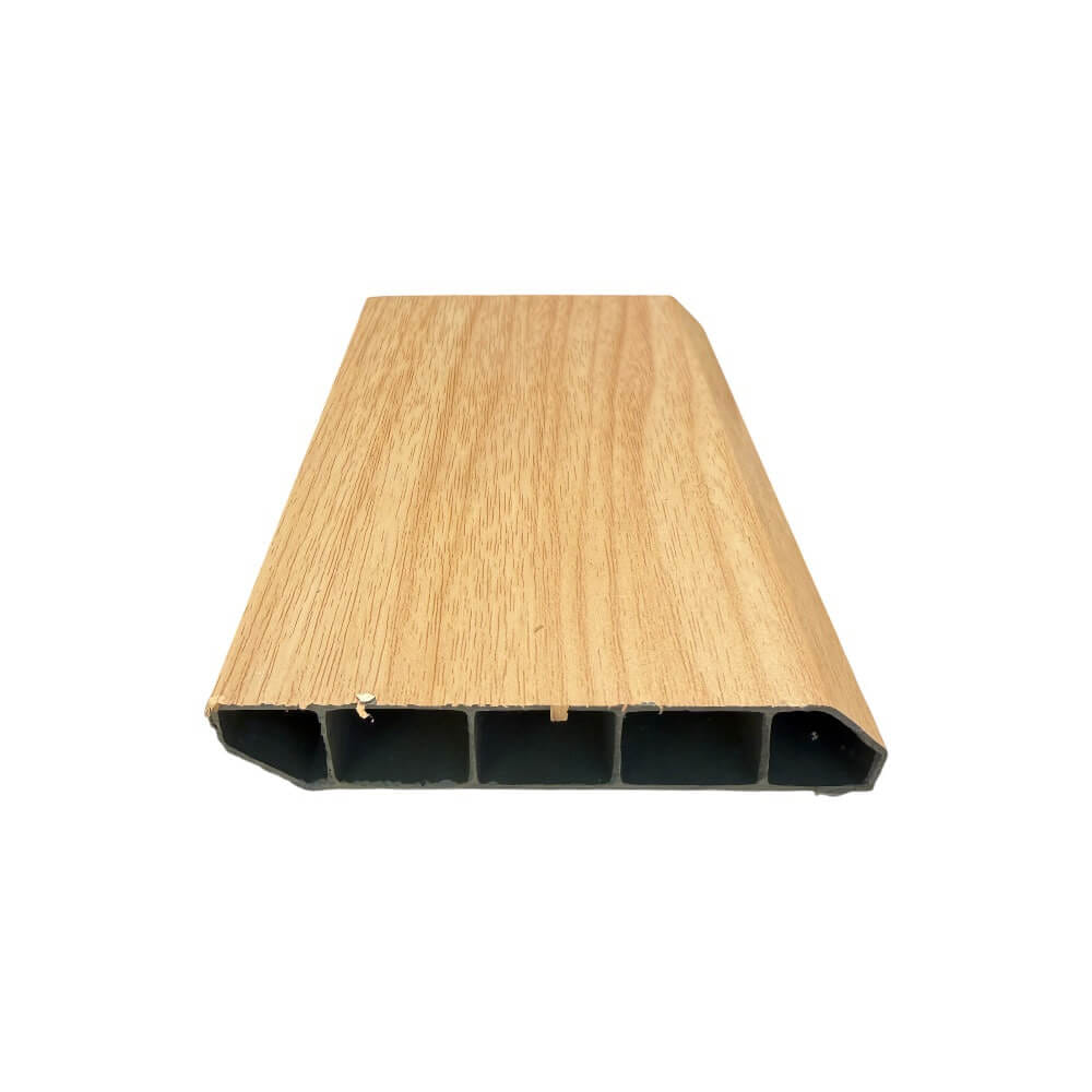 บัวพื้น PVC I.D.DECORATION รุ่น 039 ขนาด 10 X 2 X 300 ซม. สีเมเปิ้ล หนา 4 นิ้ว_2