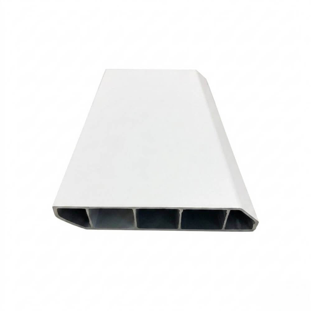บัวพื้น PVC I.D.DECORATION รุ่น สีขาวเรียบ ขนาด 10 X 2 X 300 ซม. สีขาว หนา 4 นิ้ว_2