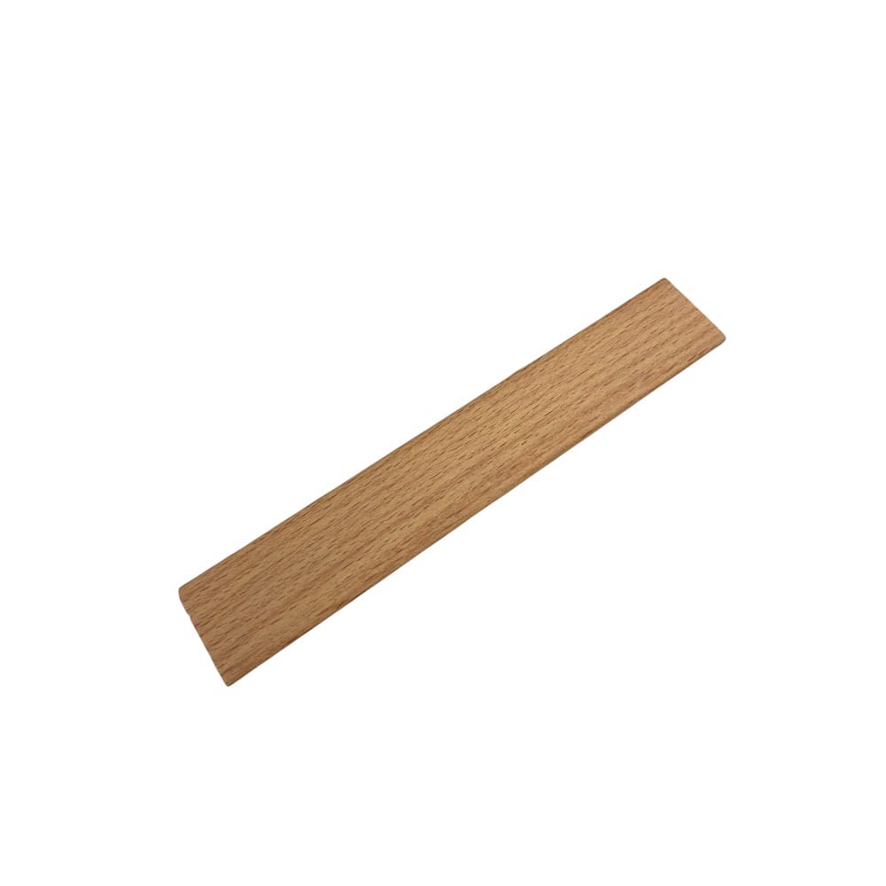 ตัวจบระดับเดียวกัน (T-JOINT) PVC I.D.DECORATION รุ่น 406 ขนาด 6 X 25 X 2400 มม. สีครีม