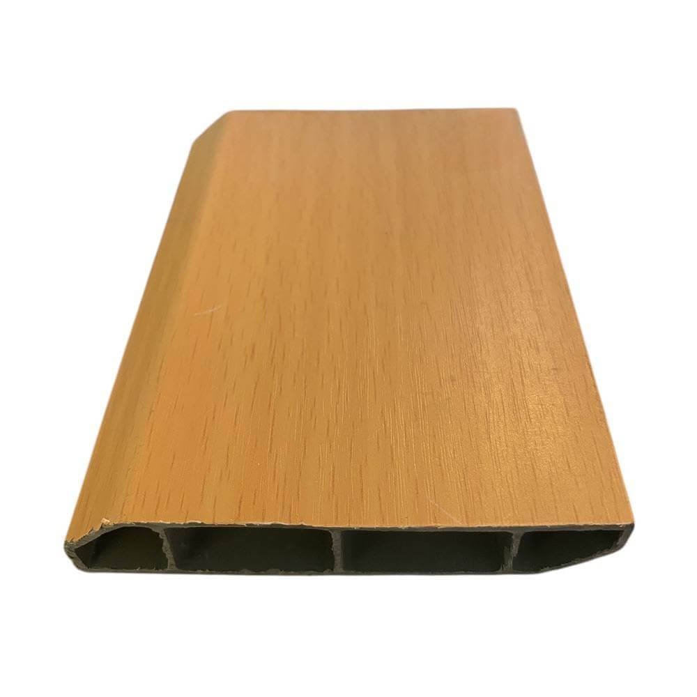 บัวพื้น PVC I.D.DECORATION รุ่น 406 ขนาด 7.5 X 1.5 X 300 ซม. สีครีม หนา 3 นิ้ว_3