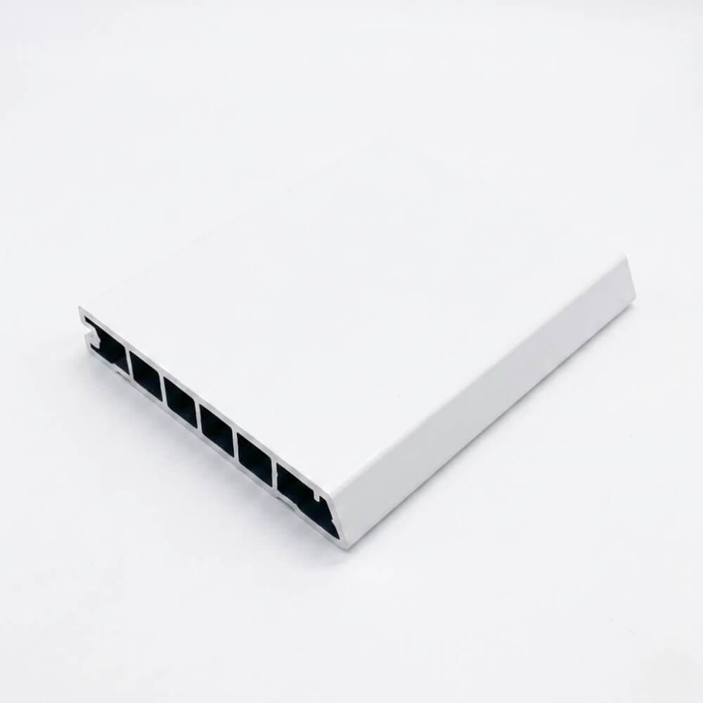 บัวพื้น PVC I.D.DECORATION รุ่น สีขาวเรียบ ขนาด 10 X 2 X 300 ซม. สีขาว หนา 4 นิ้ว_3