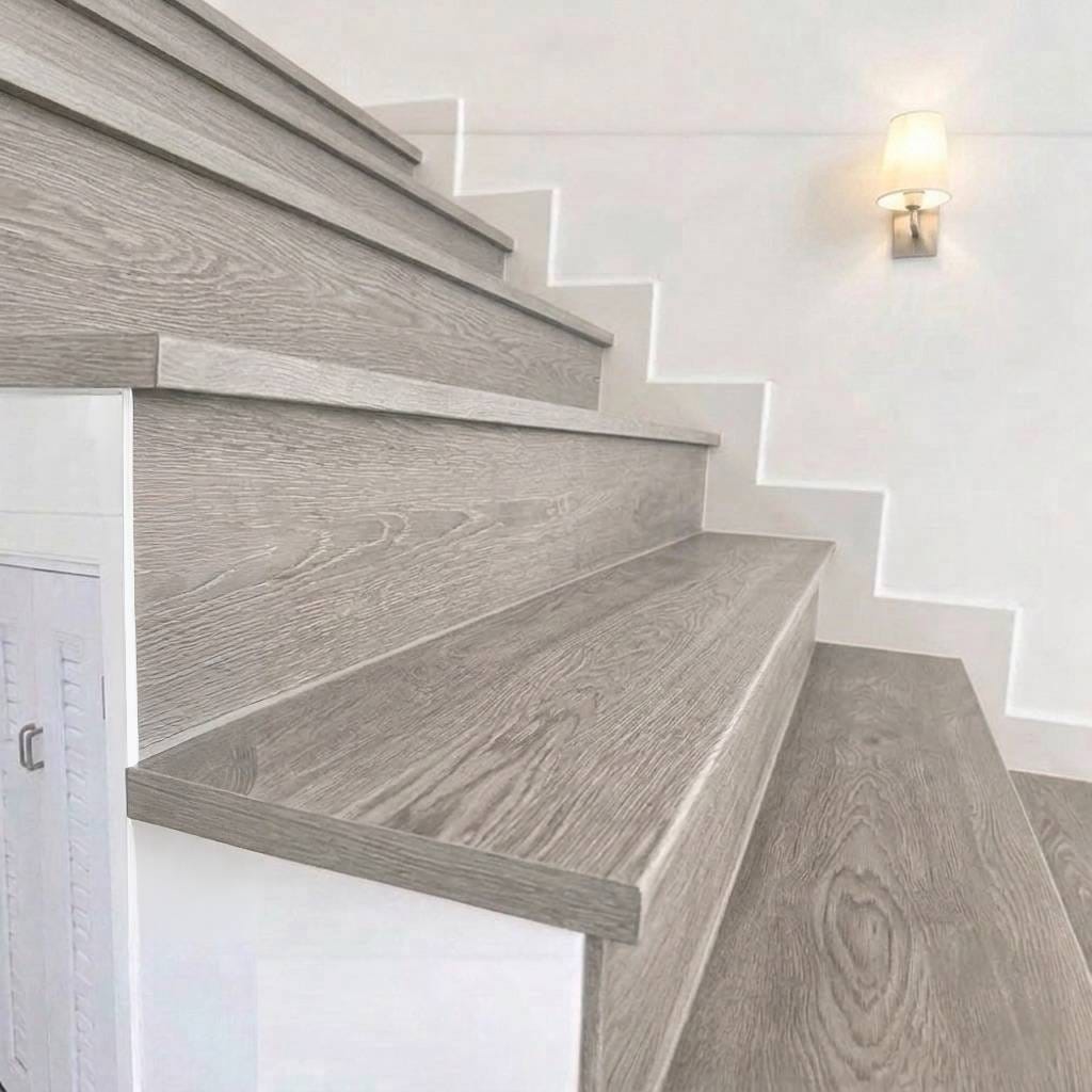 บันไดลูกตั้ง (STAIR RISER) I.D.DECORATION รุ่น ID.8006 ขนาด 14 X 200 X 1200 มม. สีเทา_4