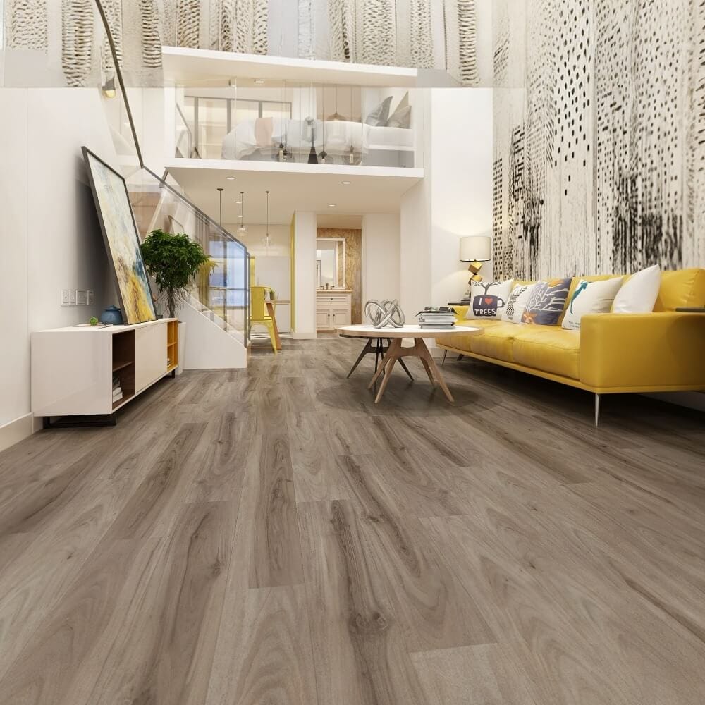 แผ่นพื้น SPC VISION FLOORING ขนาด 180 X 1220 X 5 มม. หนา 5 มม. รุ่น VN-596
