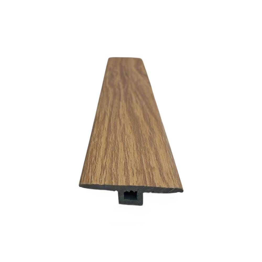 ตัวจบระดับเดียวกัน (T-JOINT) PVC I.D.DECORATION รุ่น 027 ขนาด 6 X 25 X 2400 มม. สีน้ำตาล_1