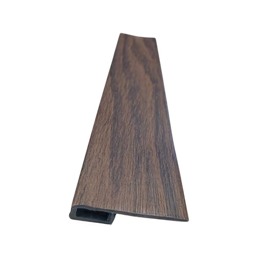 ตัวจบปิดขอบ (EDGING) PVC I.D.DECORATION รุ่น 028 ขนาด 6 X 25 X 2400 มม. สีน้ำตาล_1