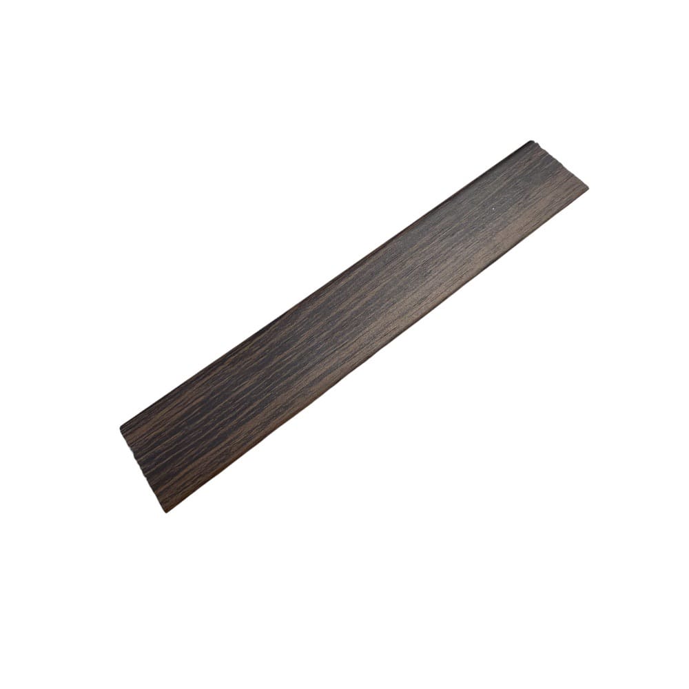ตัวจบระดับเดียวกัน (T-JOINT) PVC I.D.DECORATION รุ่น 028 ขนาด 6 X 25 X 2400 มม. สีน้ำตาล_2
