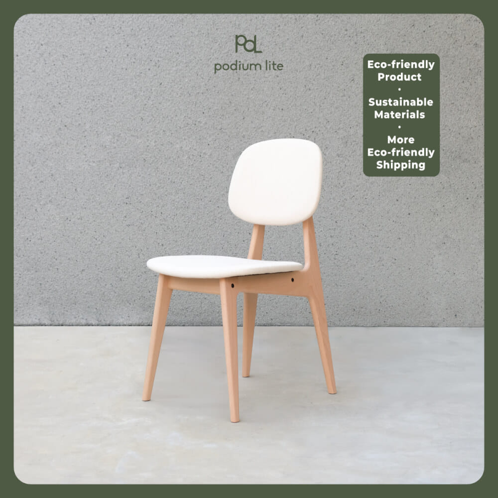 เก้าอี้ทานข้าวไม้บีช PODIUM LITE รุ่น PLUS BUNNY CHAIR สี PURE NATURAL (ถอดประกอบได้)_2