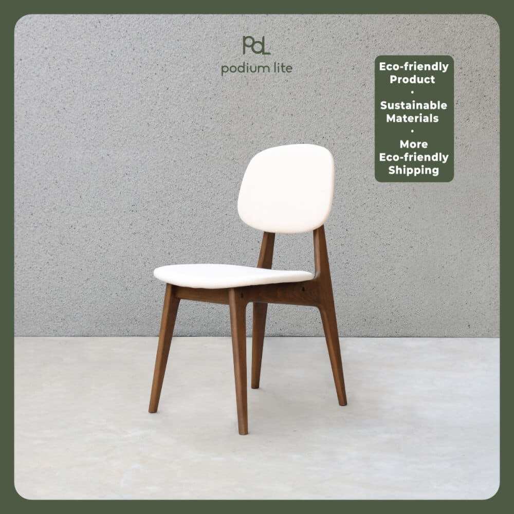 เก้าอี้ทานข้าวไม้บีช PODIUM LITE รุ่น PLUS BUNNY CHAIR สี WALNUT BROWN (ถอดประกอบได้)_2