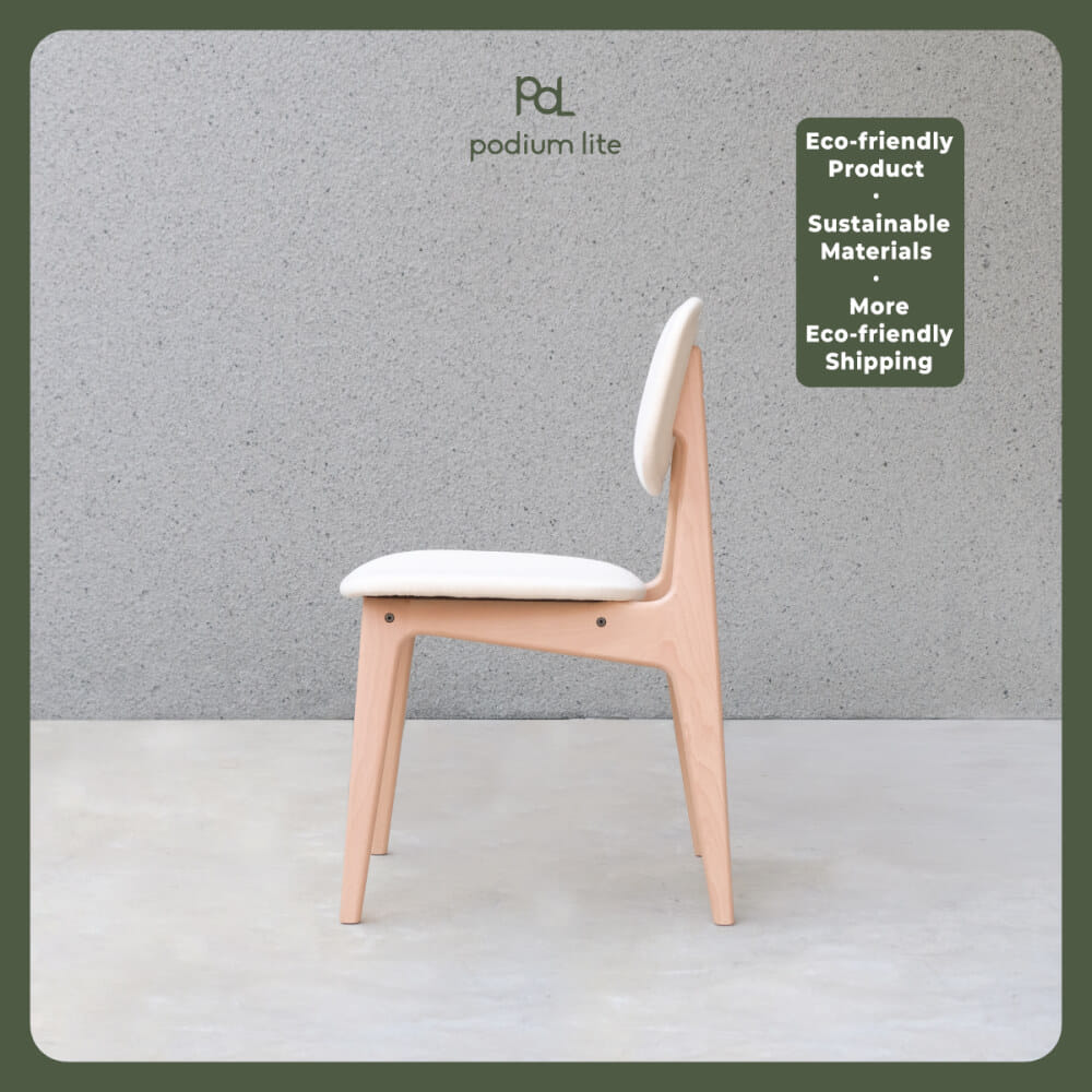 เก้าอี้ทานข้าวไม้บีช PODIUM LITE รุ่น PLUS BUNNY CHAIR สี PURE NATURAL (ถอดประกอบได้)_3