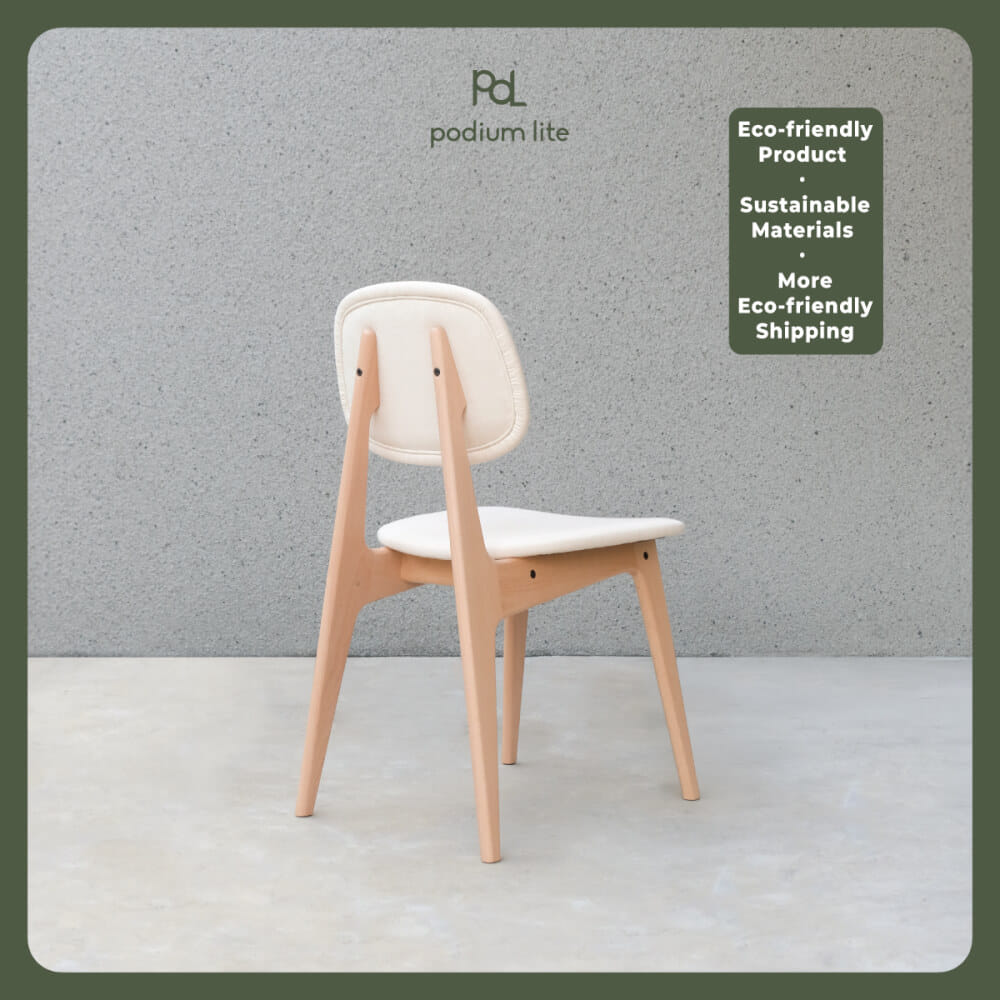 เก้าอี้ทานข้าวไม้บีช PODIUM LITE รุ่น PLUS BUNNY CHAIR สี PURE NATURAL (ถอดประกอบได้)_4