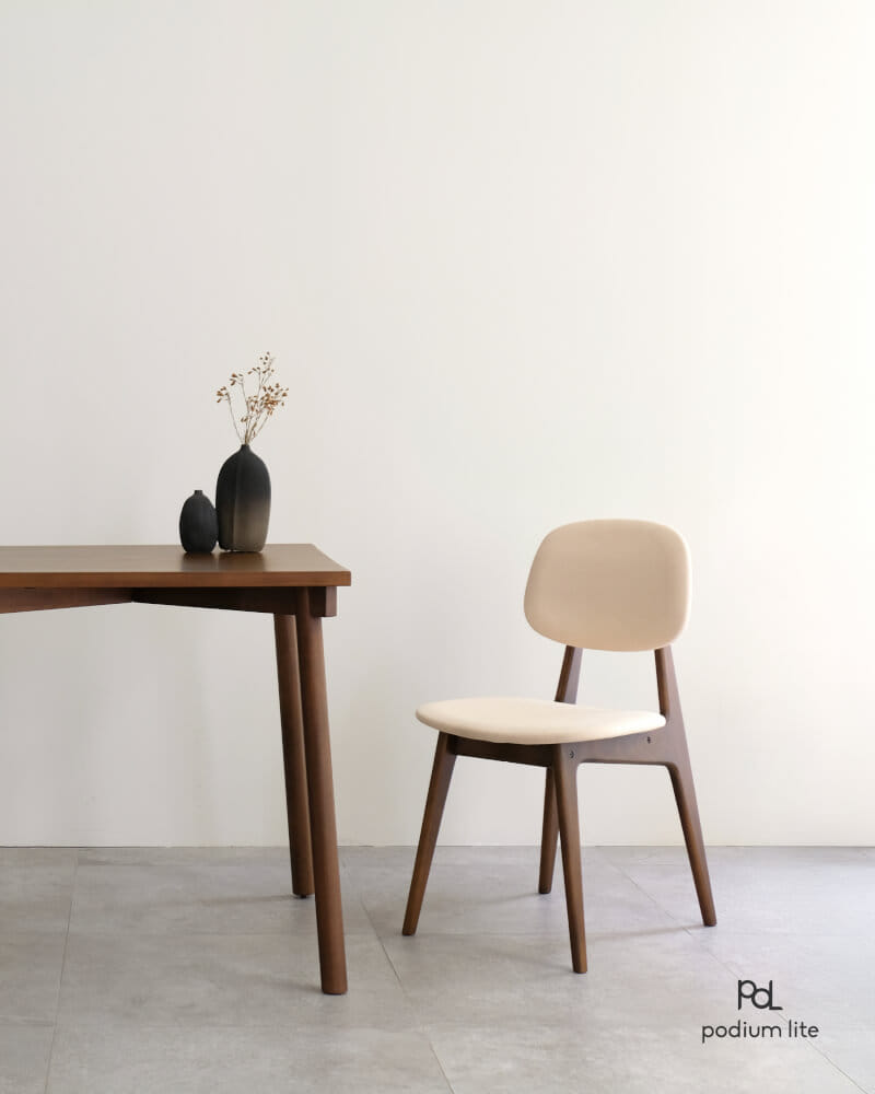 เก้าอี้ทานข้าวไม้บีช PODIUM LITE รุ่น PLUS BUNNY CHAIR สี WALNUT BROWN (ถอดประกอบได้)_8