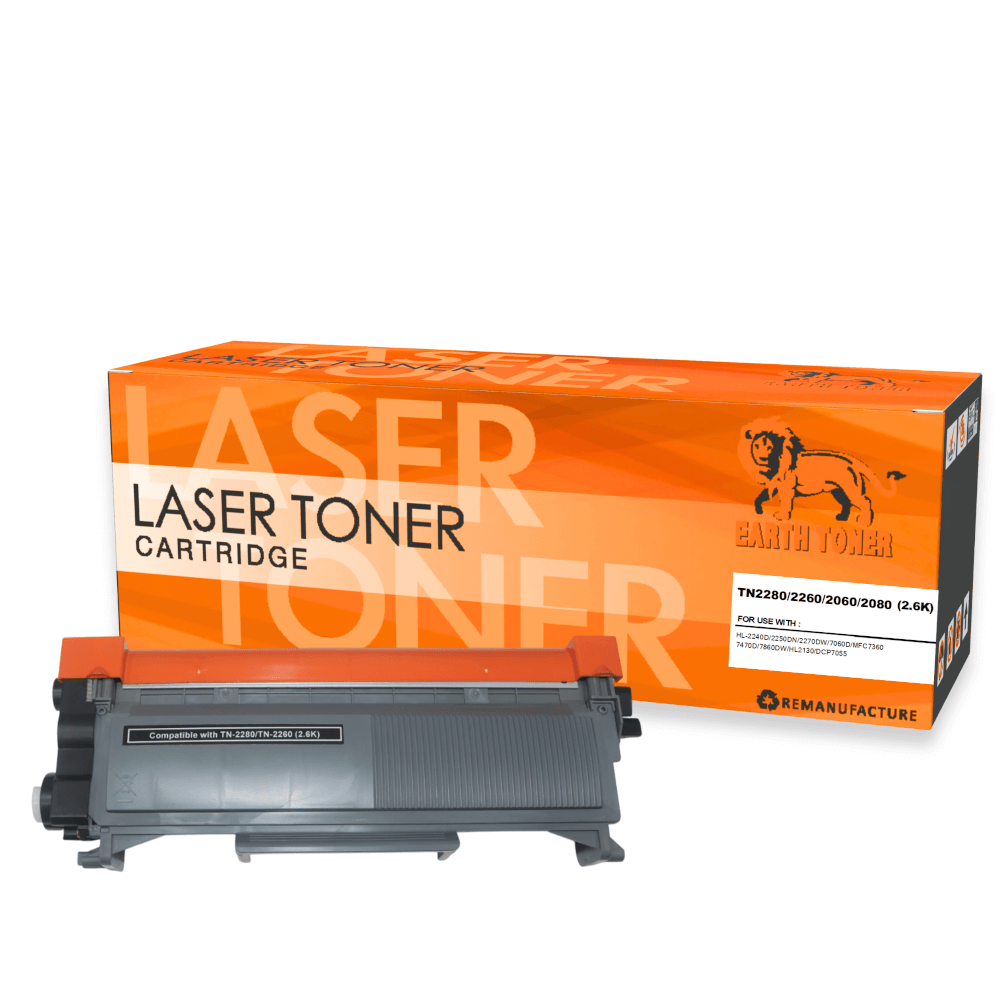 หมึกพิมพ์เลเซอร์ EARTH TONER รุ่น TN2280/2260 _0