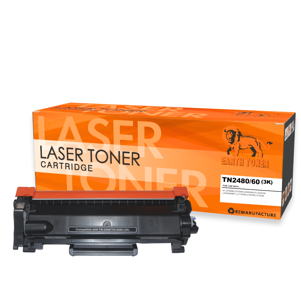 หมึกพิมพ์เลเซอร์ EARTH TONER รุ่น TN2480/TN2460 _0