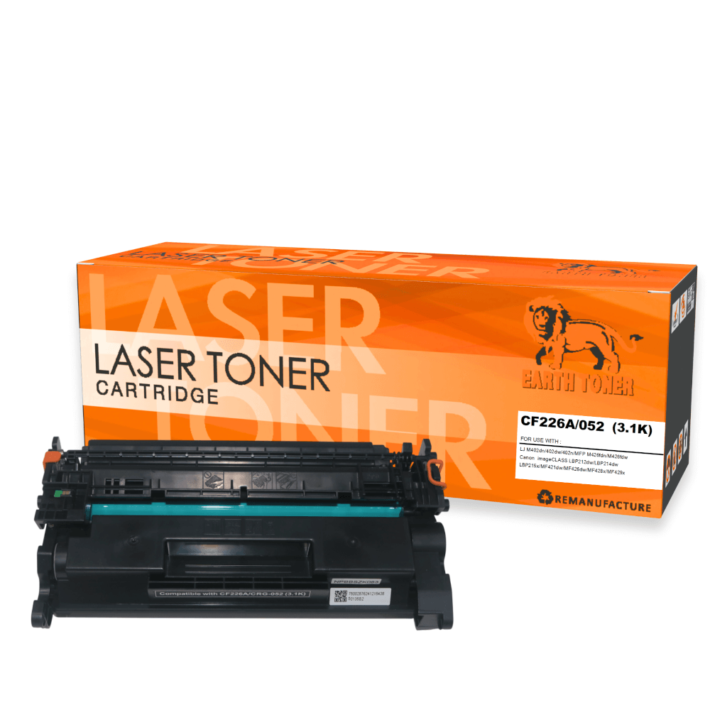 หมึกพิมพ์เลเซอร์ EARTH TONER รุ่น CF226A/CARTRIDGE-052 _0