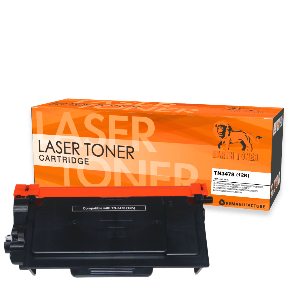 หมึกพิมพ์เลเซอร์ EARTH TONER รุ่น TN3478 _0