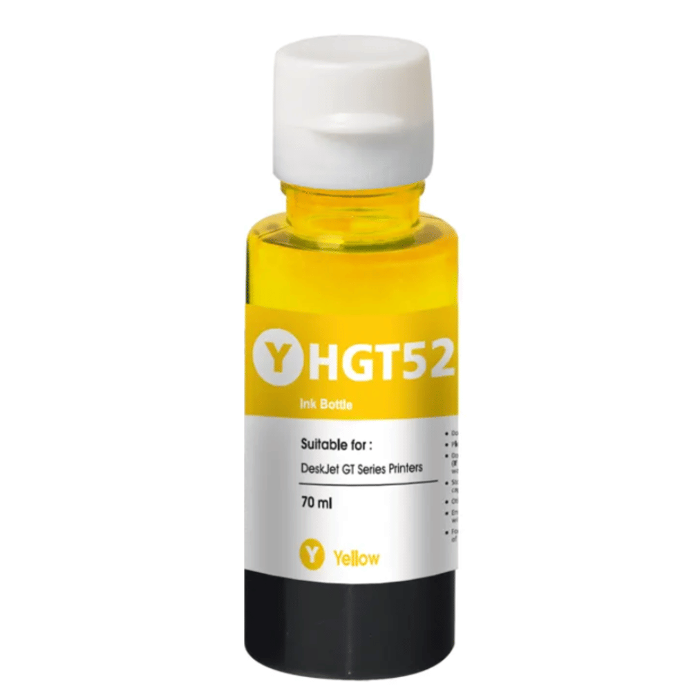 หมึกเติม COLOR BOX รุ่น HP GT52 YELLOW