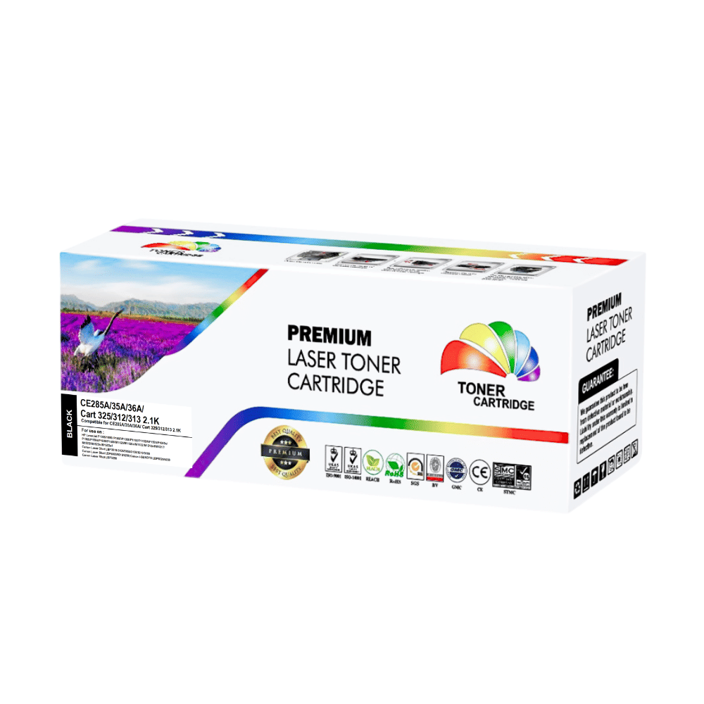 หมึกพิมพ์ COLOR BOX รุ่น CE285A/CB435A/CB436A/CART 325/CART 312/CART 313 