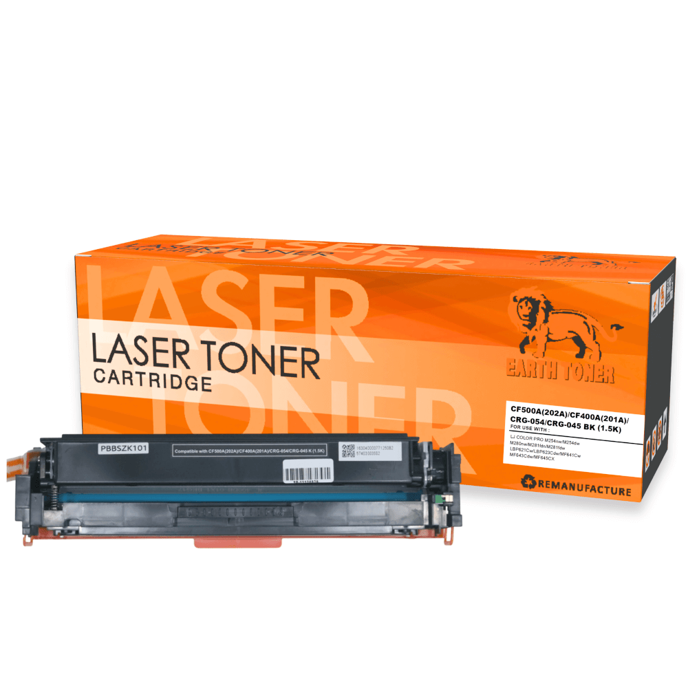 หมึกพิมพ์เลเซอร์ EARTH TONER รุ่น CF500A/CANON 054 สีดำ _1
