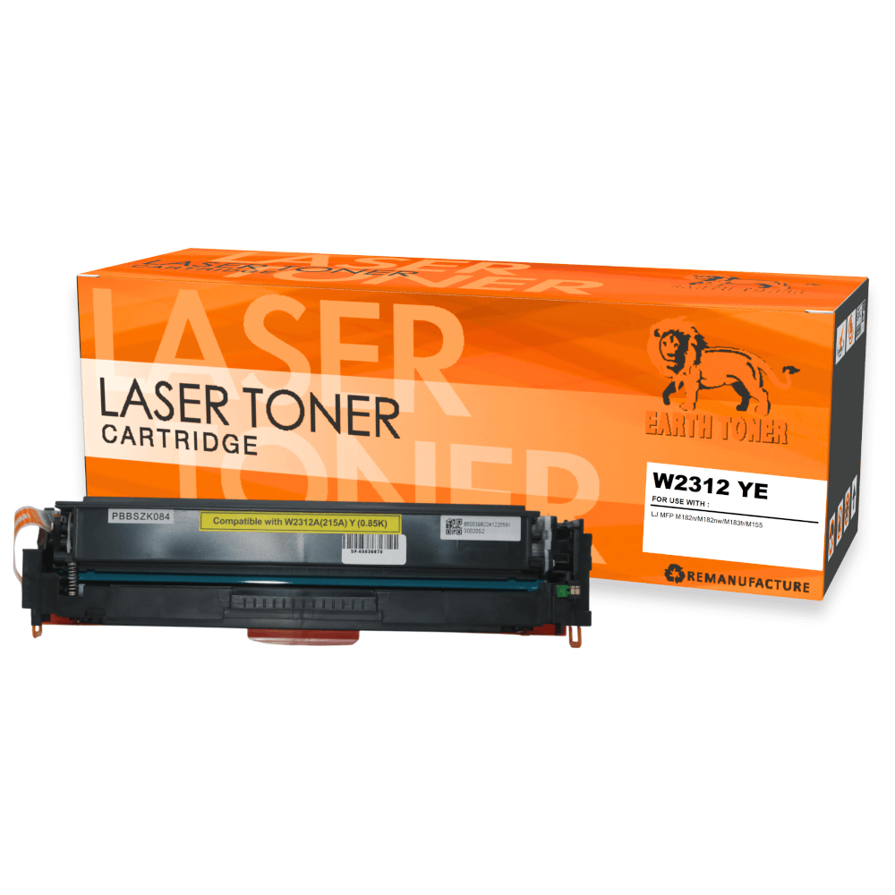 หมึกพิมพ์เลเซอร์ EARTH TONER รุ่น W2312A สีเหลือง_1