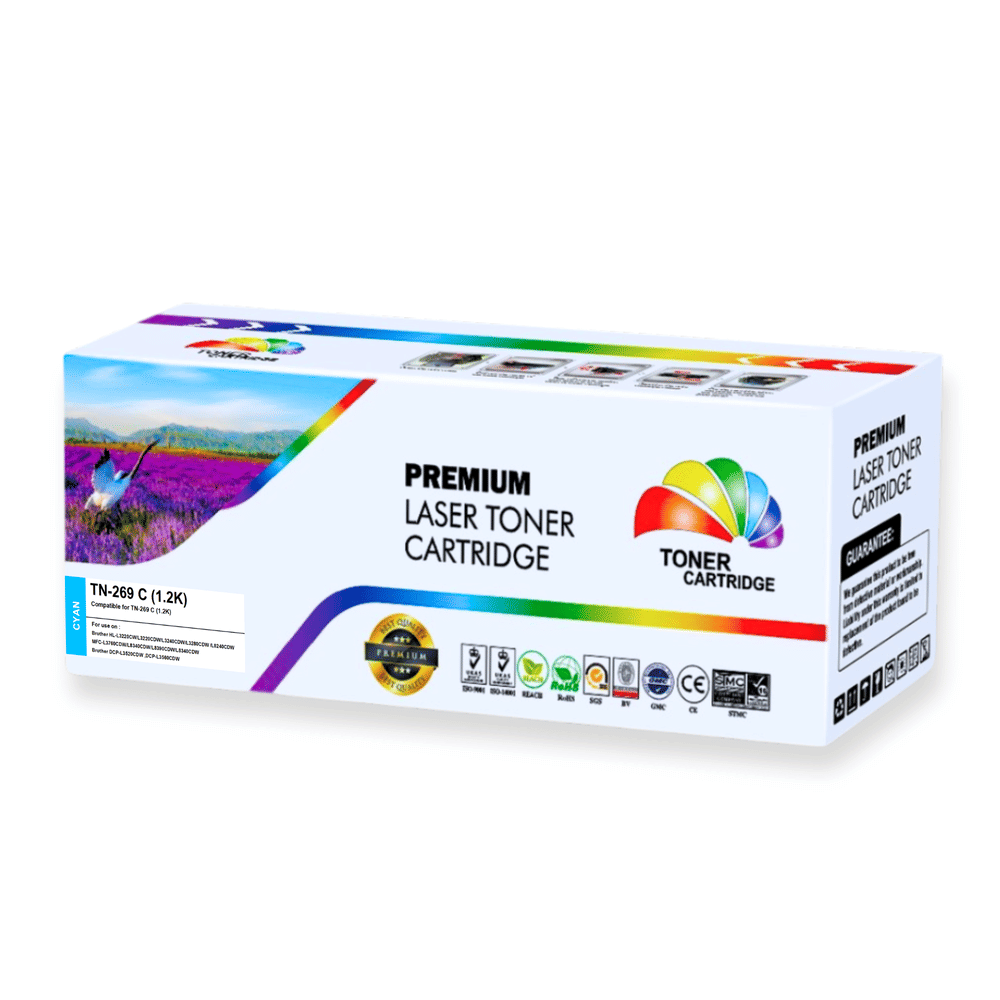 หมึกพิมพ์ COLOR BOX รุ่น TN-269C ฟ้า