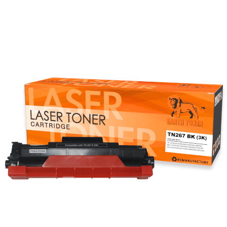 หมึกพิมพ์เลเซอร์ EARTH TONER รุ่น TN-267BK สีดำ_1
