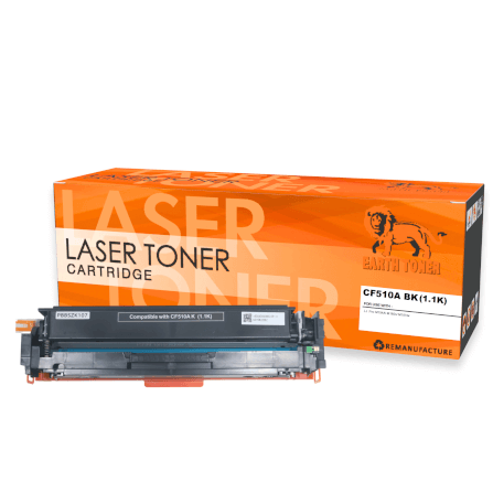 หมึกพิมพ์เลเซอร์ EARTH TONER รุ่น CF510A (204A) สีดำ_1