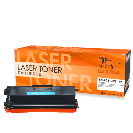 หมึกพิมพ์เลเซอร์ EARTH TONER รุ่น TN-451C สีฟ้า_1