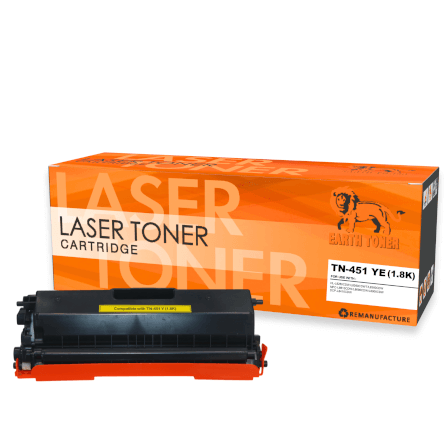 หมึกพิมพ์เลเซอร์ EARTH TONER รุ่น TN-451Y สีเหลือง_1