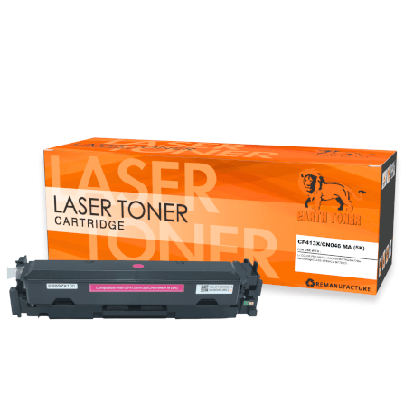 หมึกพิมพ์เลเซอร์ EARTH TONER รุ่น CF413X/413A/CRG-046 สีแดง_1