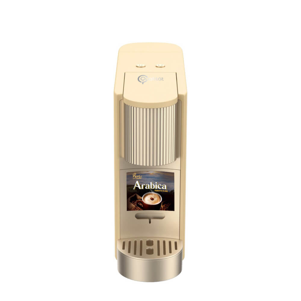 เครื่องชงกาแฟแคปซูล QUALITAT รุ่น ROYAL BARISTA RB-832G สีทอง_3