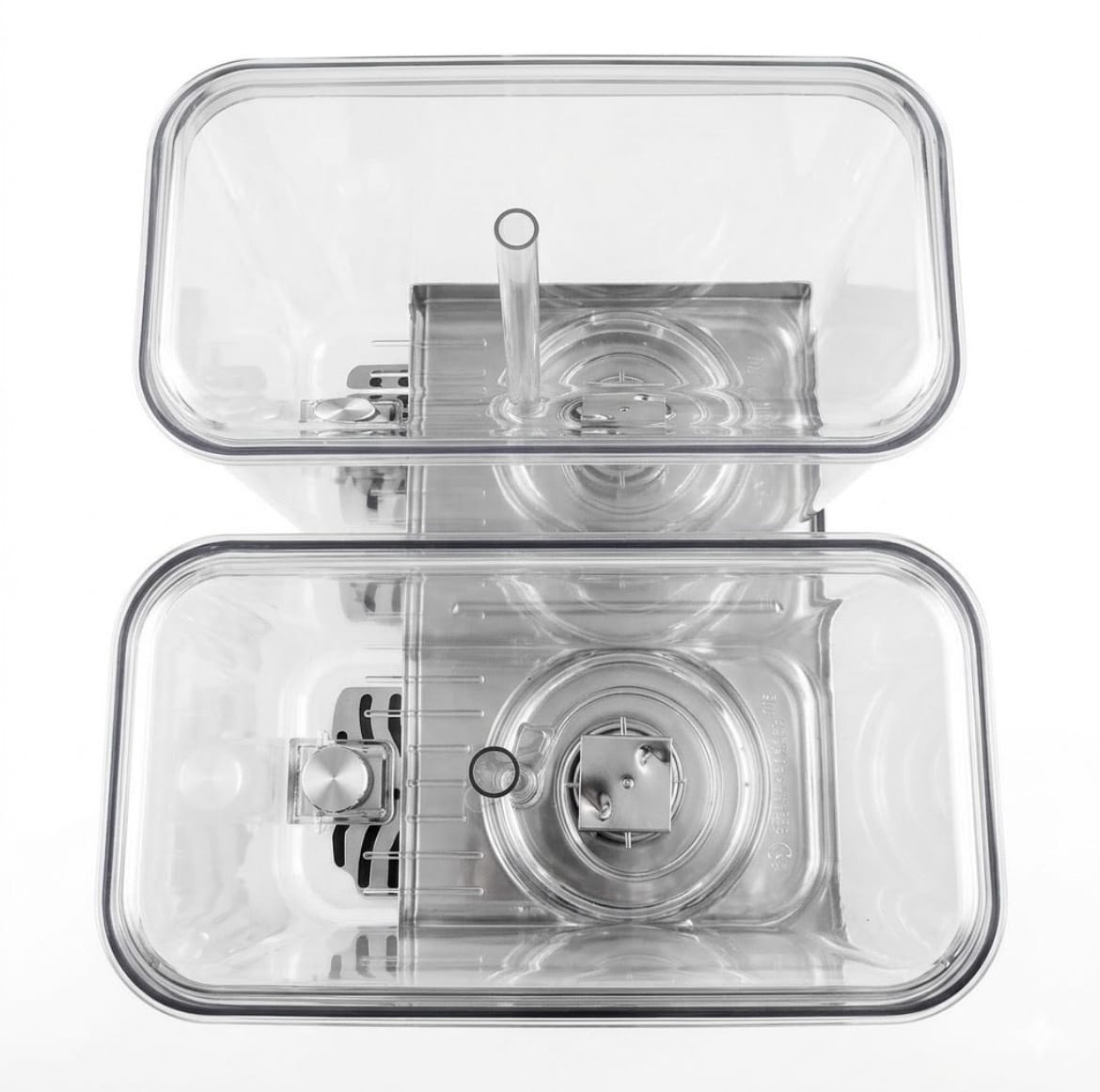 เครื่องจ่ายเครื่องดื่มเย็น QUALITAT รุ่น C182 สีเงิน_3