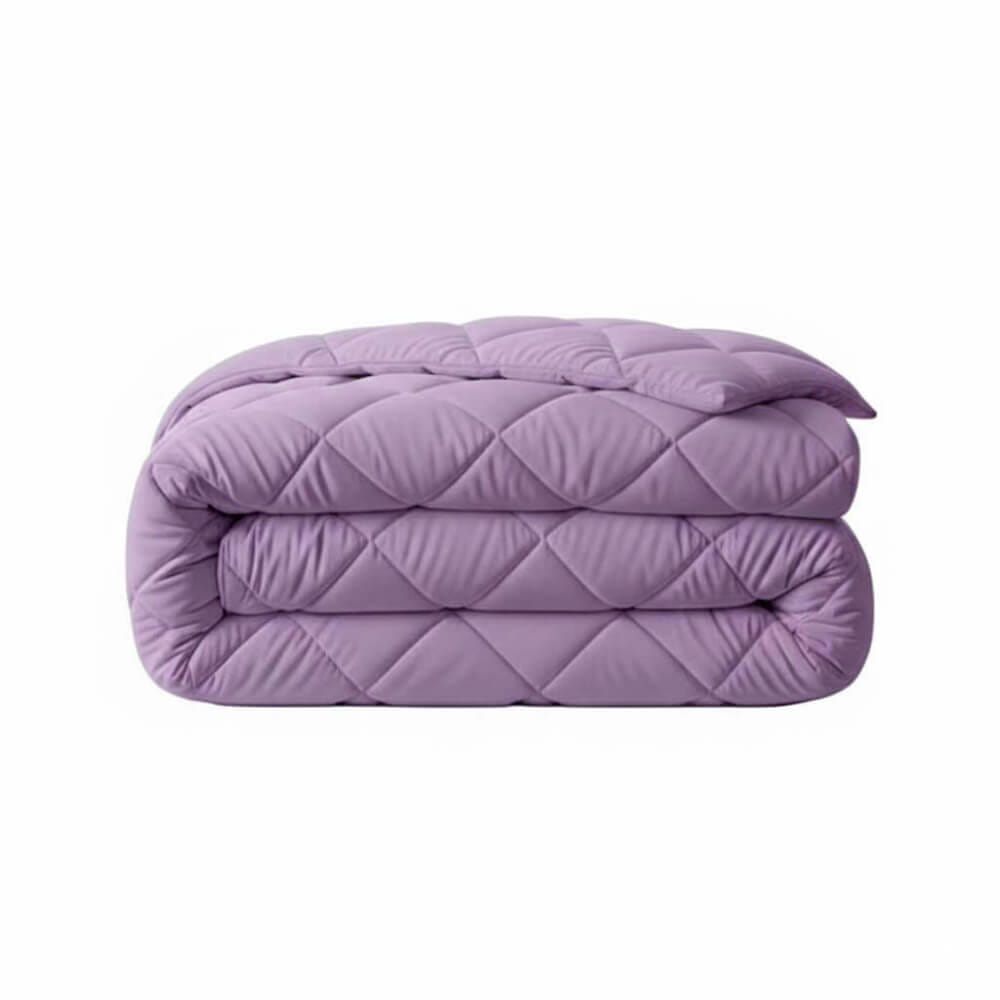 ผ้านวมแบบเย็น ขนาด 3.5 ฟุต ORIENTAS รุ่น KOYUKI PURPLE มาตรฐานโรงแรม สีม่วง_8