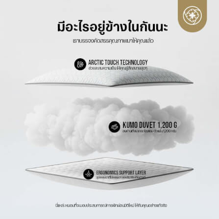 หมอนเย็น ORIENTAS รุ่น COOL SLEEP เย็น สบาย แม้ไม่เปิดแอร์_2