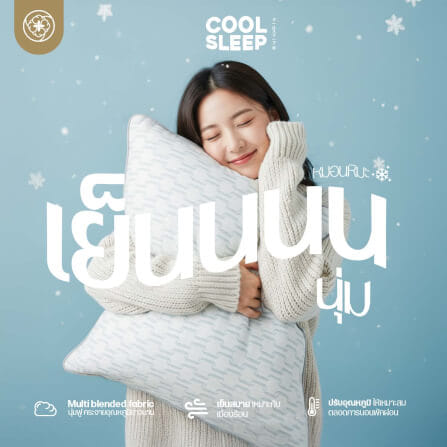 หมอนเย็น ORIENTAS รุ่น COOL SLEEP เย็น สบาย แม้ไม่เปิดแอร์_8