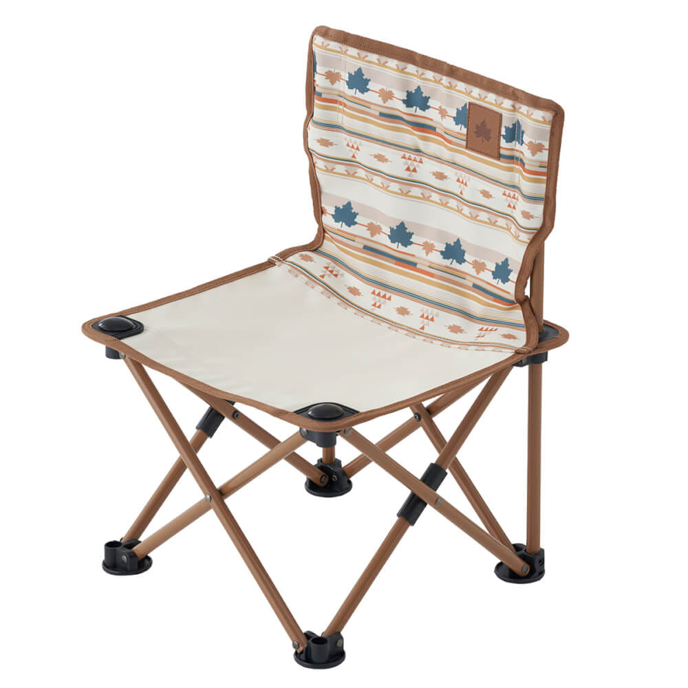 เก้าอี้สนาม LOGOS DESIGN TINY CHAIR (NAVAJO) สีเบจ