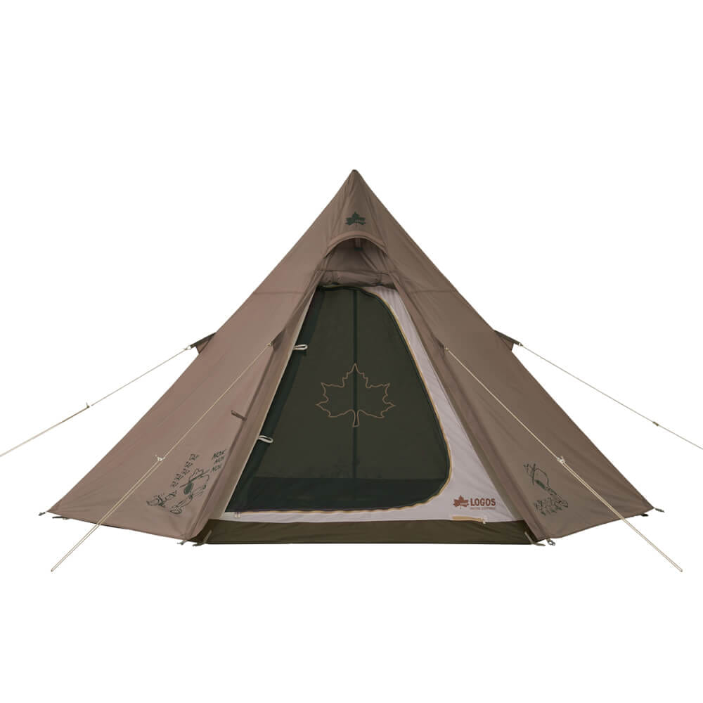 เต็นท์กระโจม LOGOS SNOOPY（BEAGLE SCOUTS 50YEARS )TEPEE-BD สีน้ำตาล_1