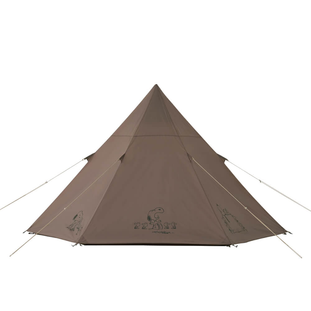 เต็นท์กระโจม LOGOS SNOOPY（BEAGLE SCOUTS 50YEARS )TEPEE-BD สีน้ำตาล_3