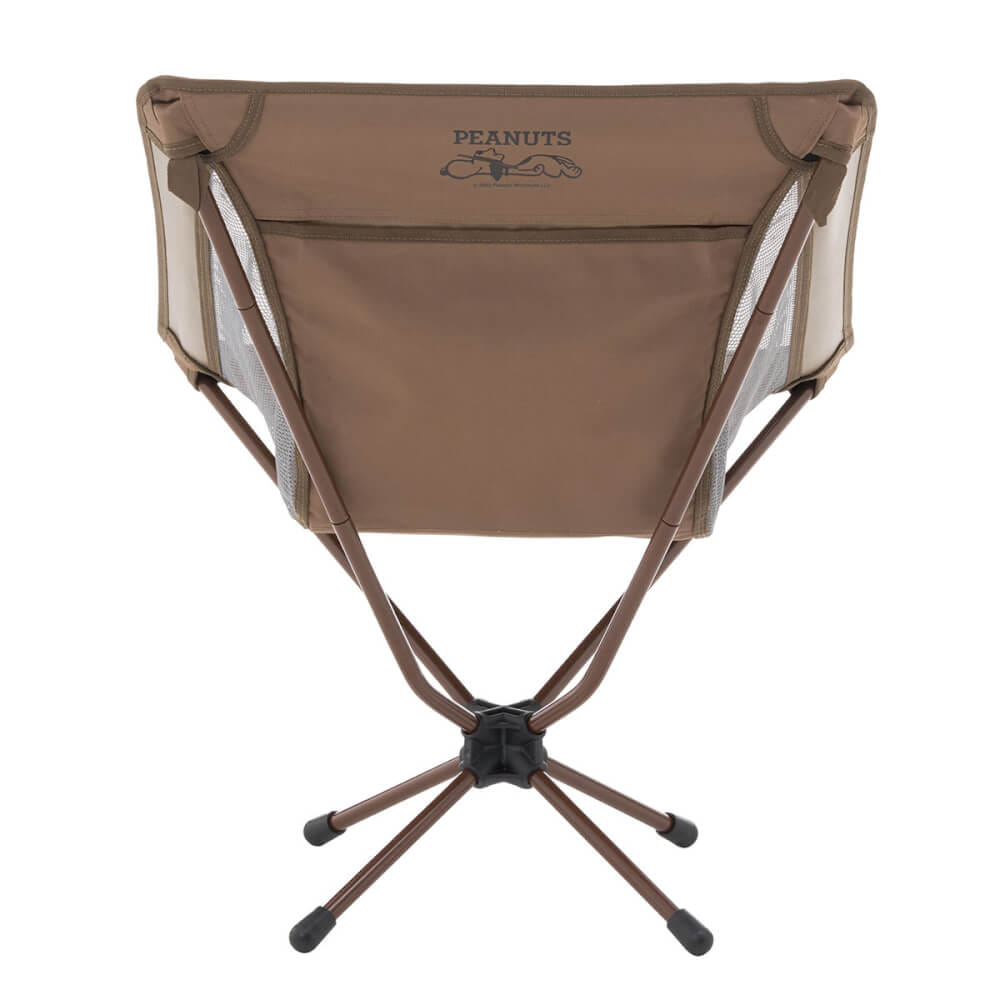 เก้าอี้บัคเก็ต LOGOS SNOOPY (BEAGLE SCOUTS 50YEARS) BUCKET CHAIR สีน้ำตาล